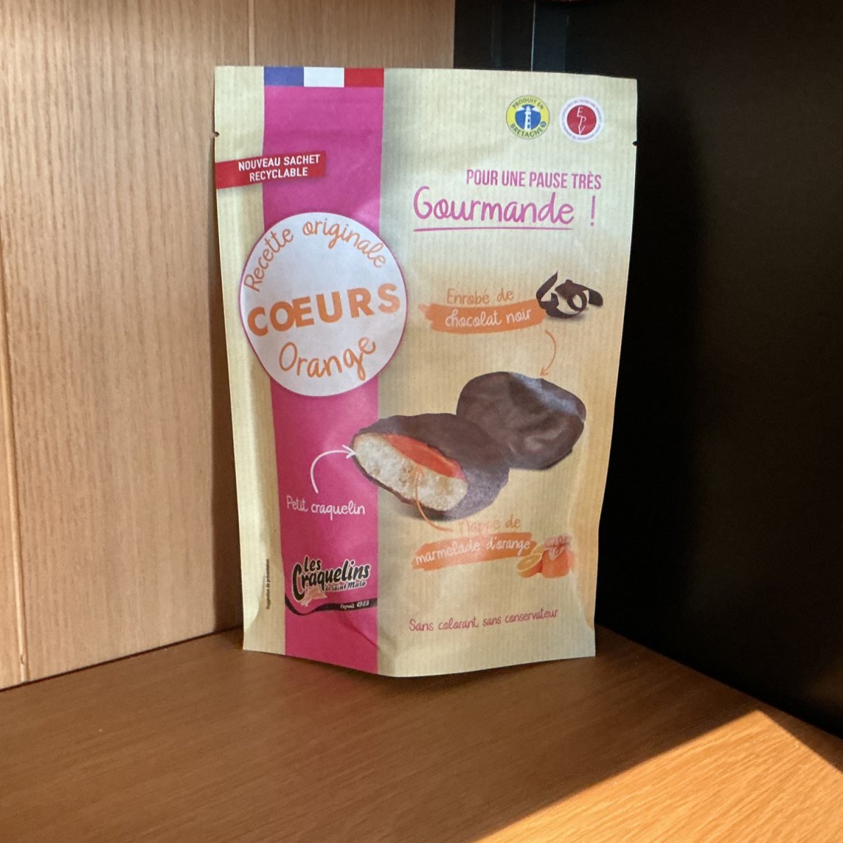 Cœurs Orange — produit artisanal du terroir français, Origine France