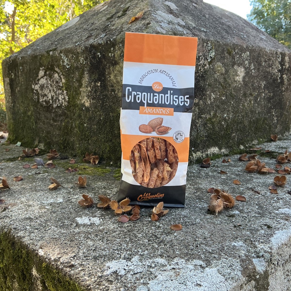 Les Craquandises aux amandes — produit artisanal du terroir français, Origine France