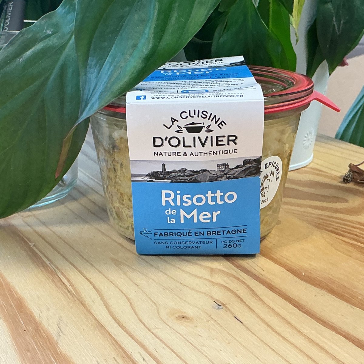Risotto de la mer — produit artisanal du terroir français, Origine France