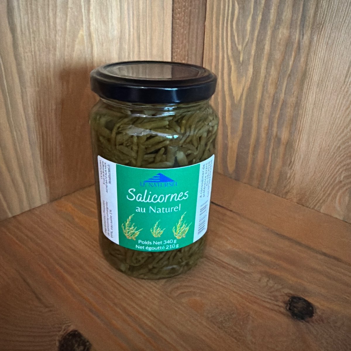 Salicornes au naturel — produit artisanal du terroir français, Origine France