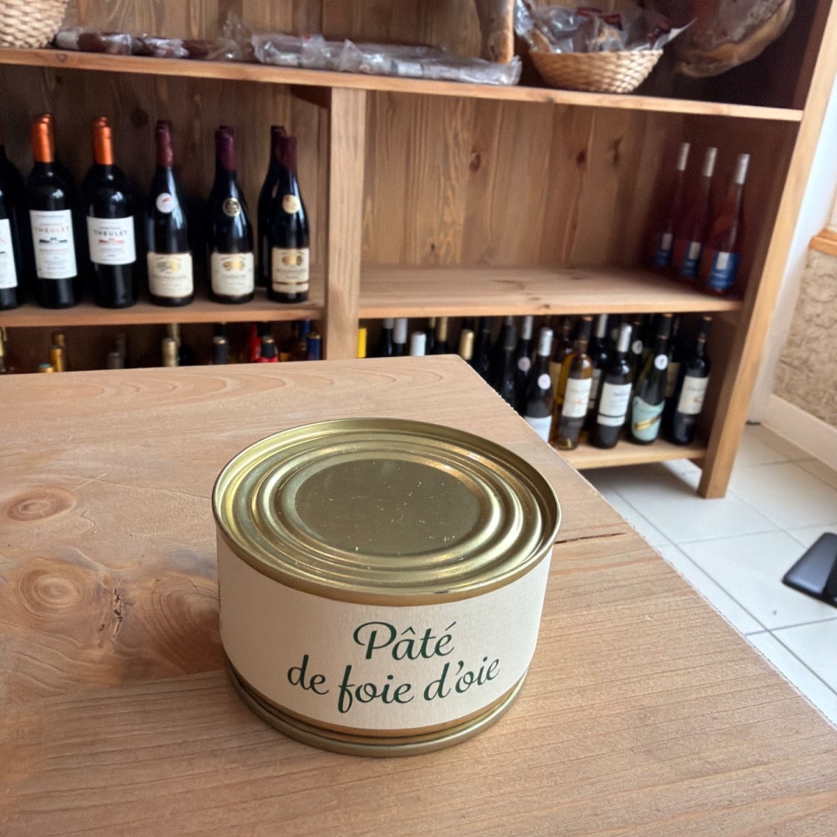 Pâté de foie d'oie — produit artisanal du terroir français, Origine France