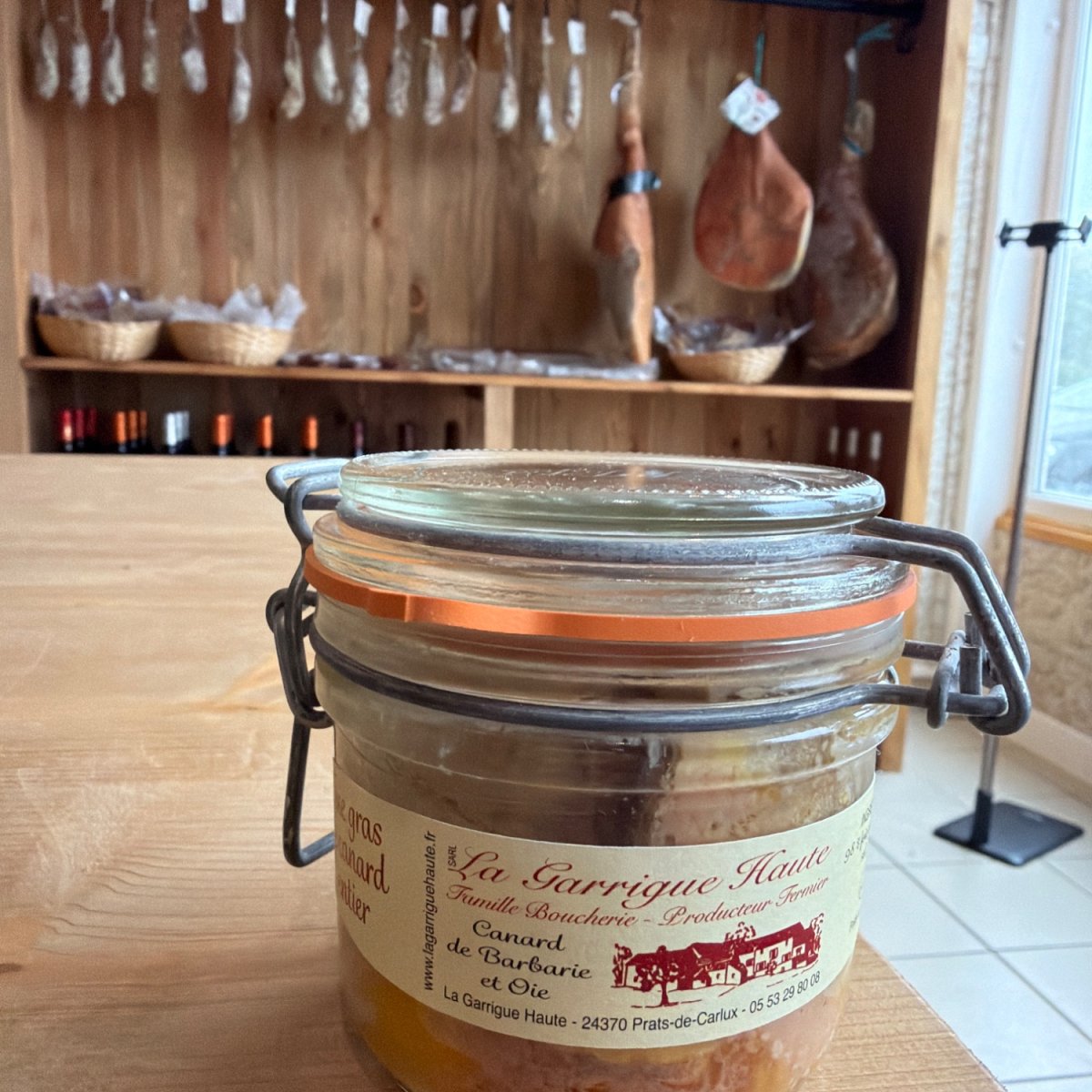 Foie gras de canard de Barbarie — produit artisanal du terroir français, Origine France