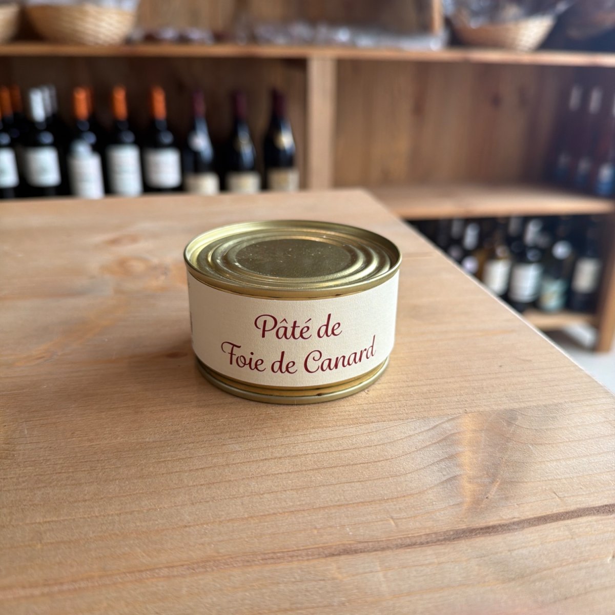 Pâté de foie gras de canard de Barbarie — produit artisanal du terroir français, Origine France