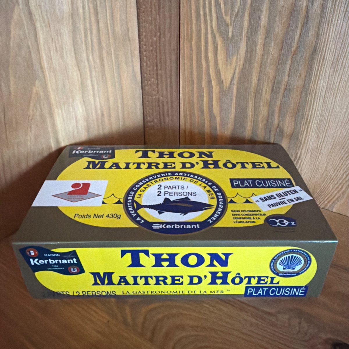 Thon maître d'hôtel — produit artisanal du terroir français, Origine France