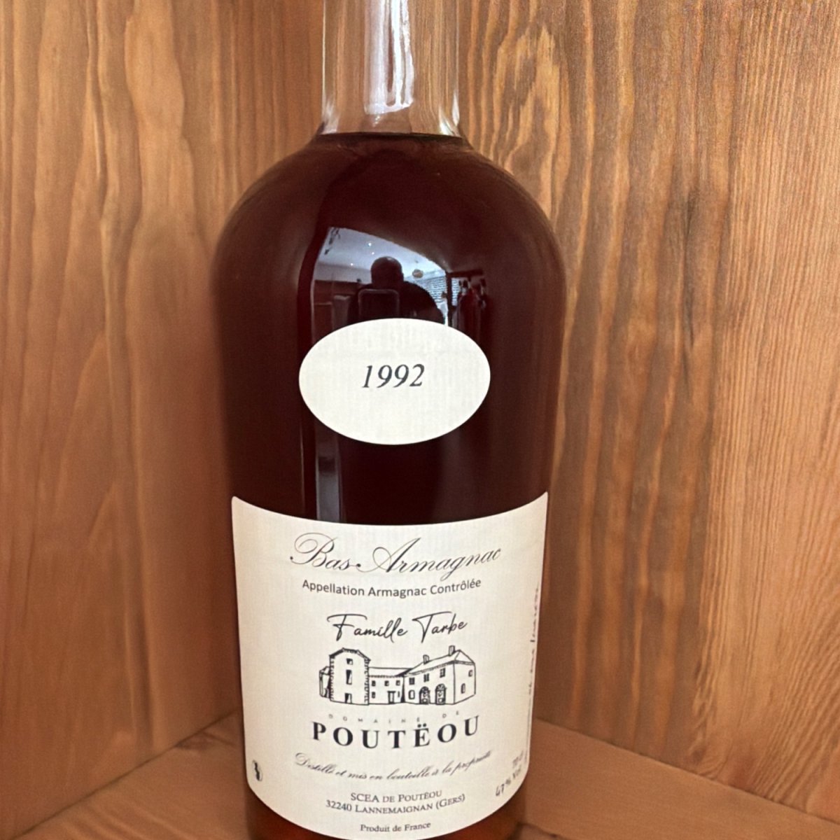 Bas-Armagnac 1992 – Domaine de Poutéou — produit artisanal du terroir français, Origine France